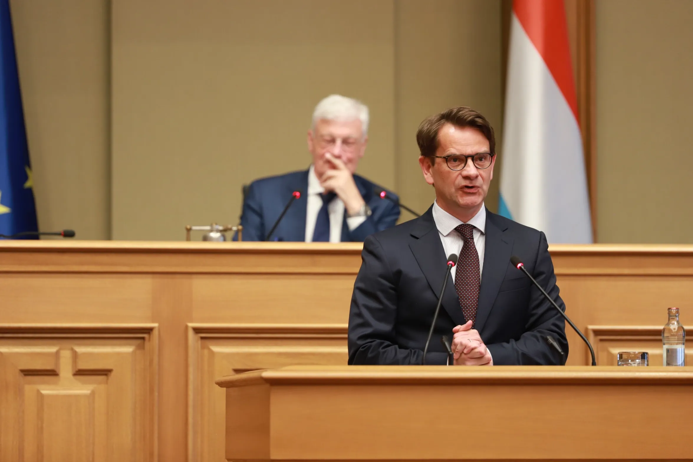 Rapporteur M. Laurent Zeimet during Plenary Session No. 136 of 28 April 2026